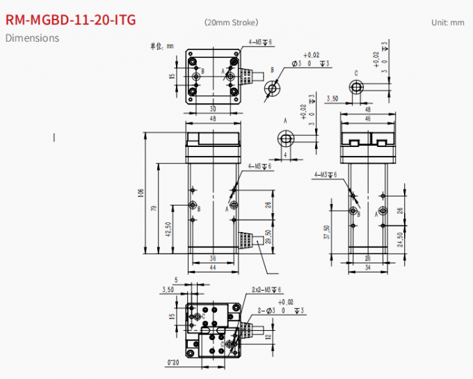 Micro Electric Gripper Actuator Flexible Gripping Drop Detection