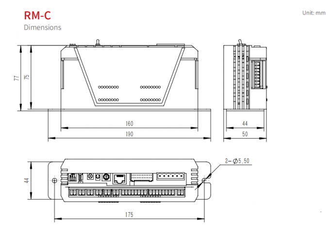 RobustMotion RM-C Drive and Control Integrated Controller Compatible ...